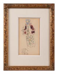 Lucinde (costume studies for Jean de la Fontaine’s La Coupe Enchantée )