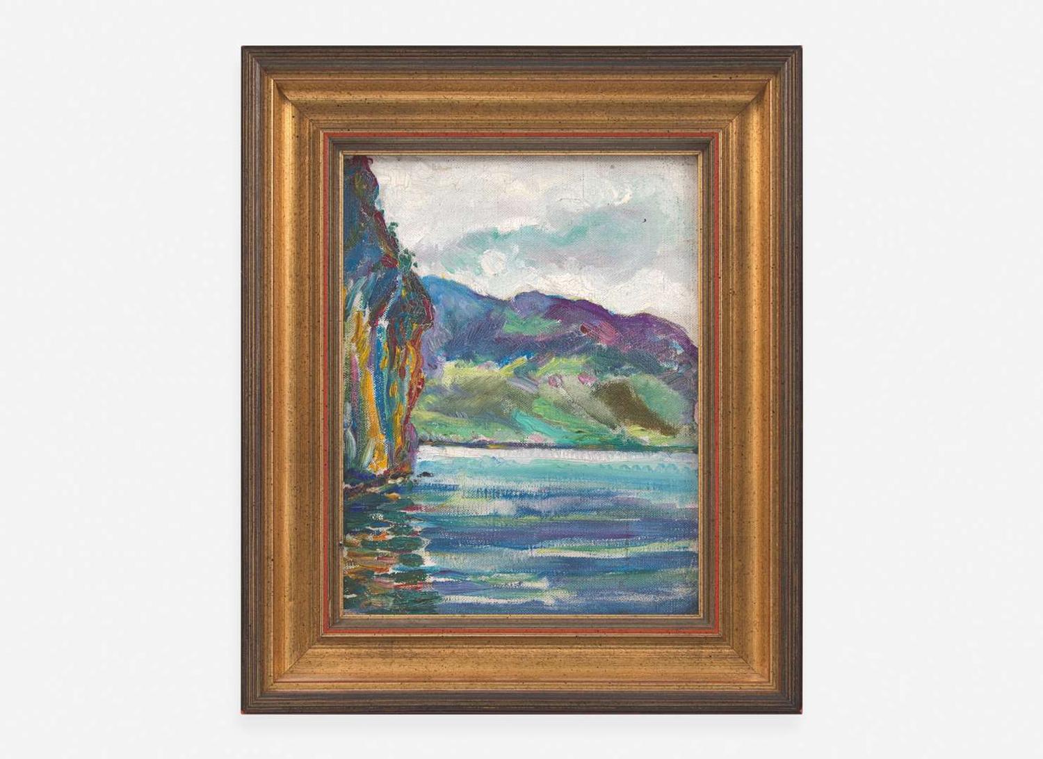 Arthur Beecher Carles (American, 1882–1952) - Lac d'Annecy