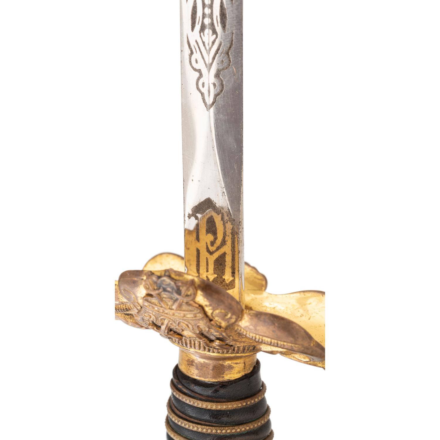 Lot of 4 Fraternal Organization Swords