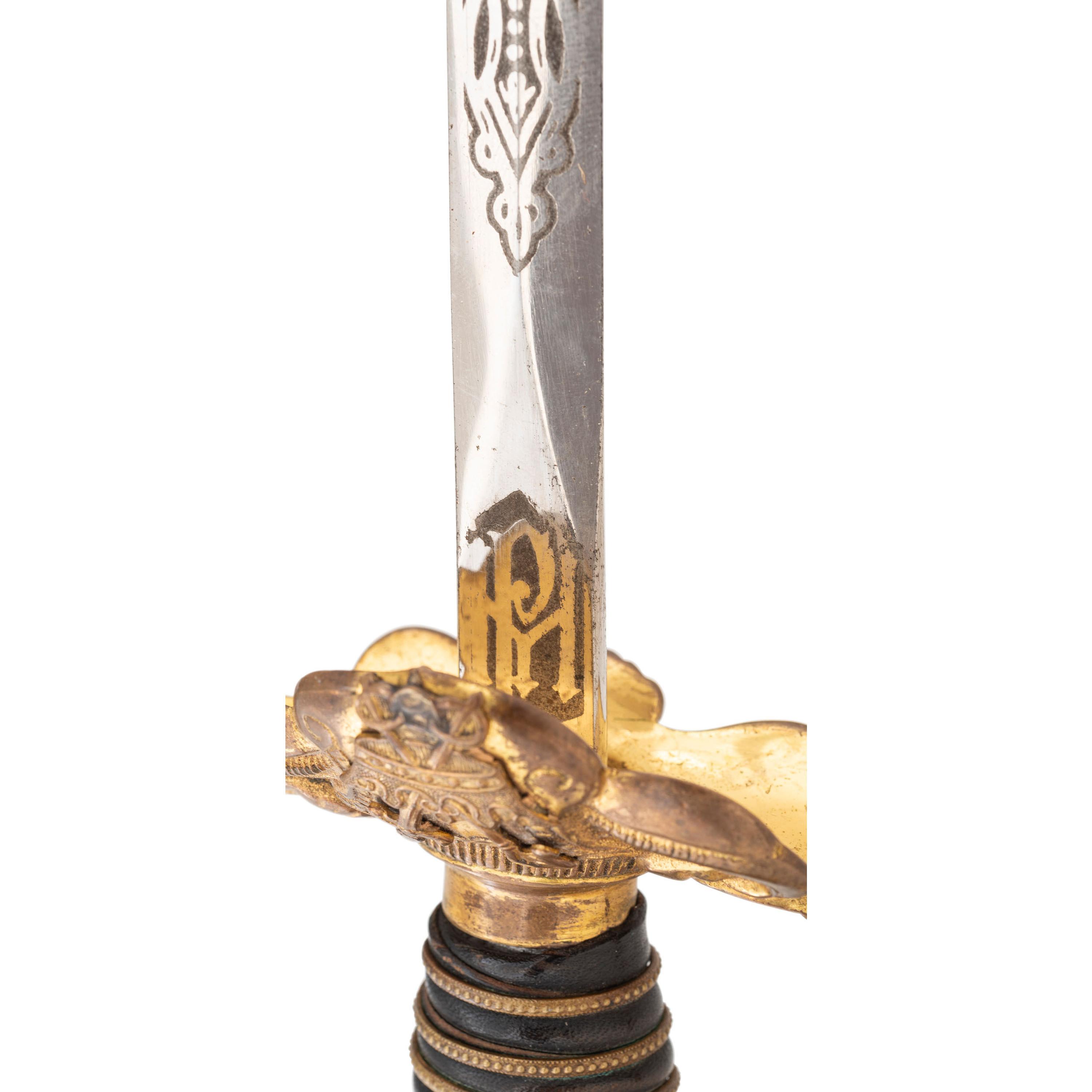 Lot of 4 Fraternal Organization Swords