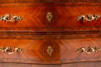 A Neapolitan Gilt Bronze Mounted Marquetry Commode