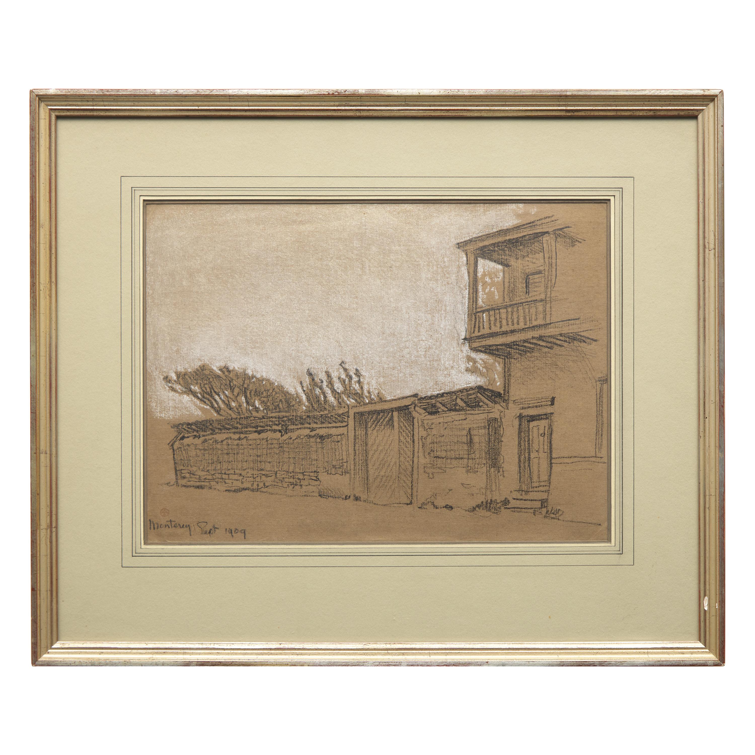Maynard Dixon (American, 1875–1946) — Monterey House , 1909