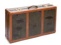 A Goyard Trunk, 31" x 17" x 10".