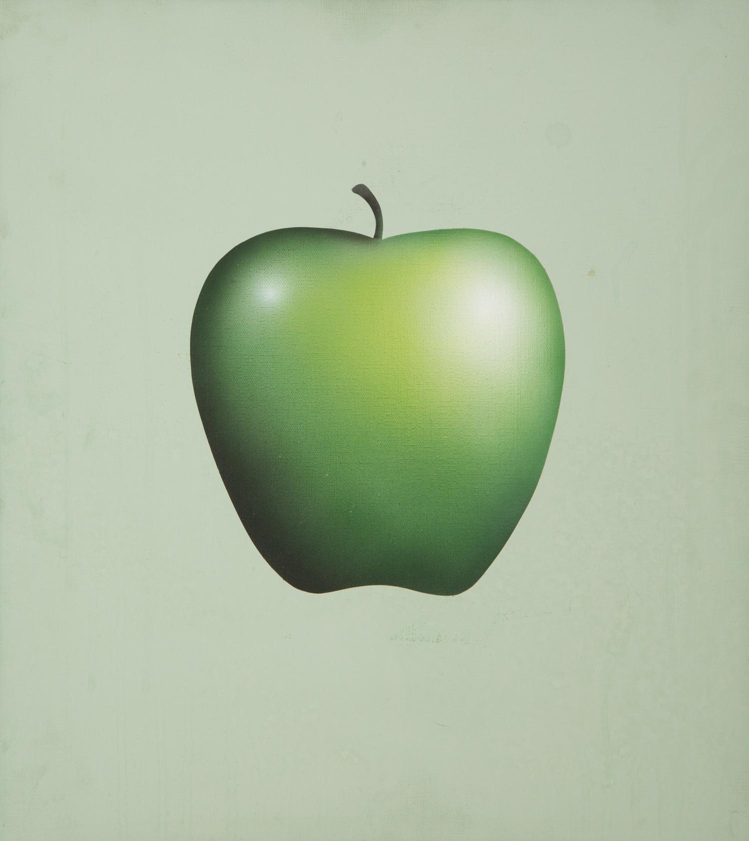Apples , 1983 (two red, two yellow and one green)