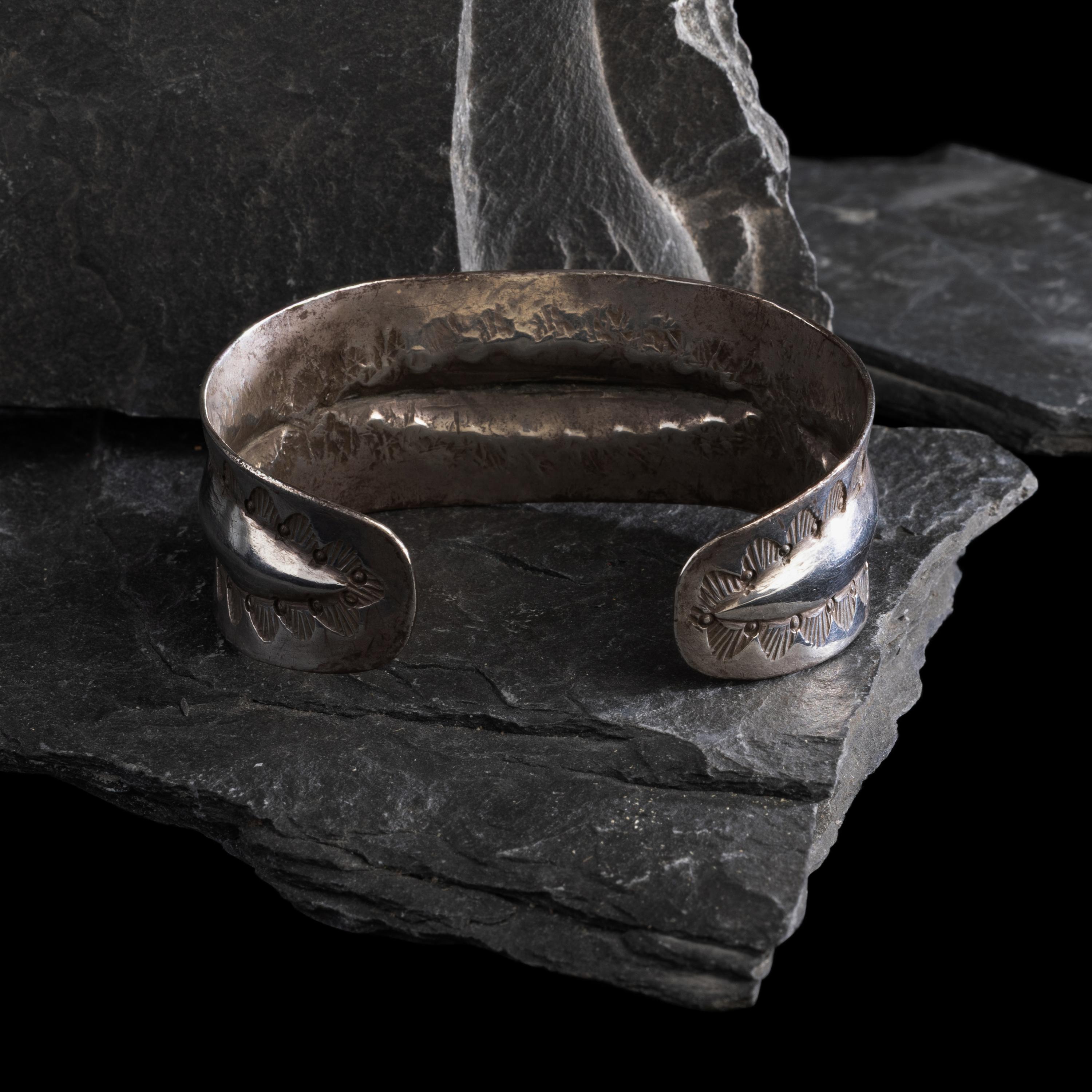 Early Navajo Ingot Cuff Bracelet