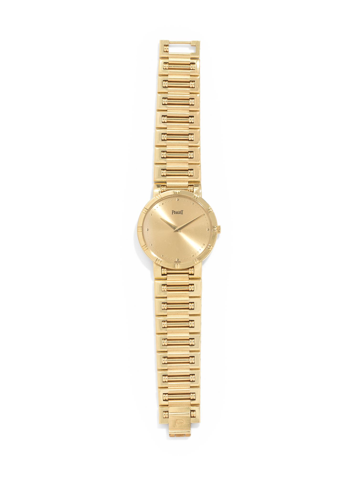 PIAGET, 18K YELLOW GOLD REF. 84023 K81 'DANCER' WRISTWATCH
