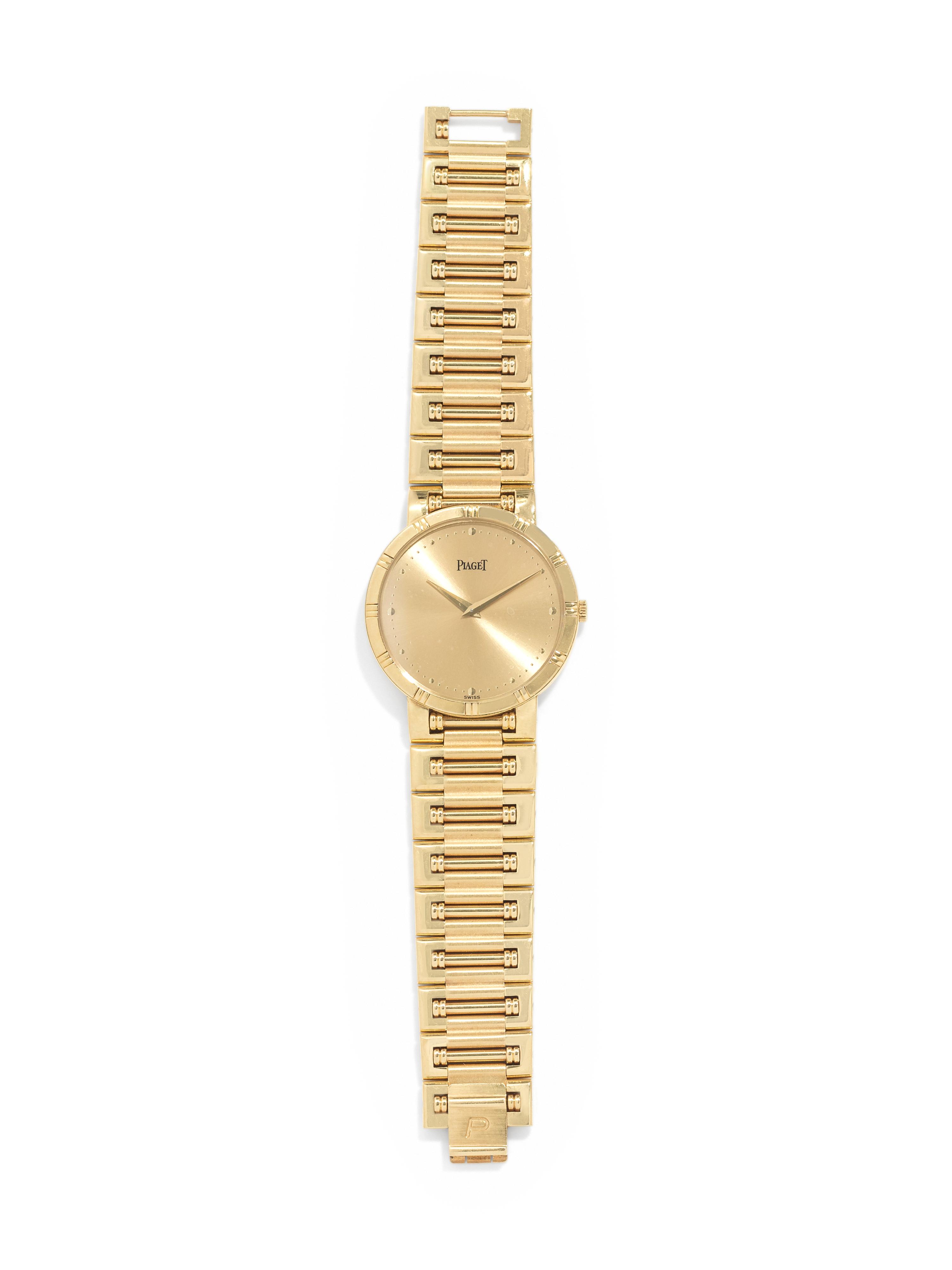 PIAGET, 18K YELLOW GOLD REF. 84023 K81 'DANCER' WRISTWATCH