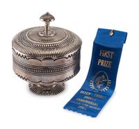 Award Winning Sterling Silver Lidded Compote Jar