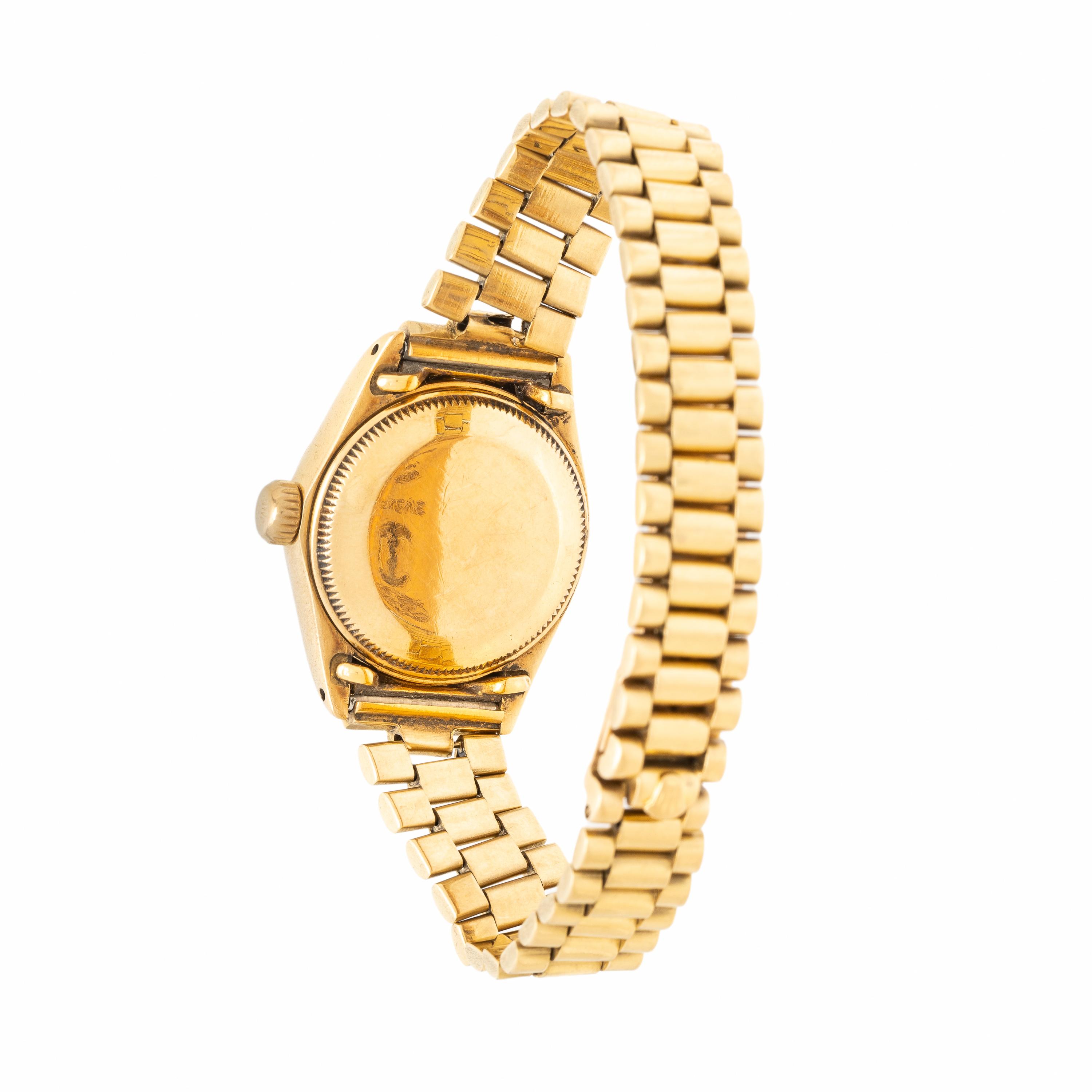 Rolex, Ref. 6917, 18K Yellow Gold 'Lady Datejust' Watch with Tiffany & Co. Dial