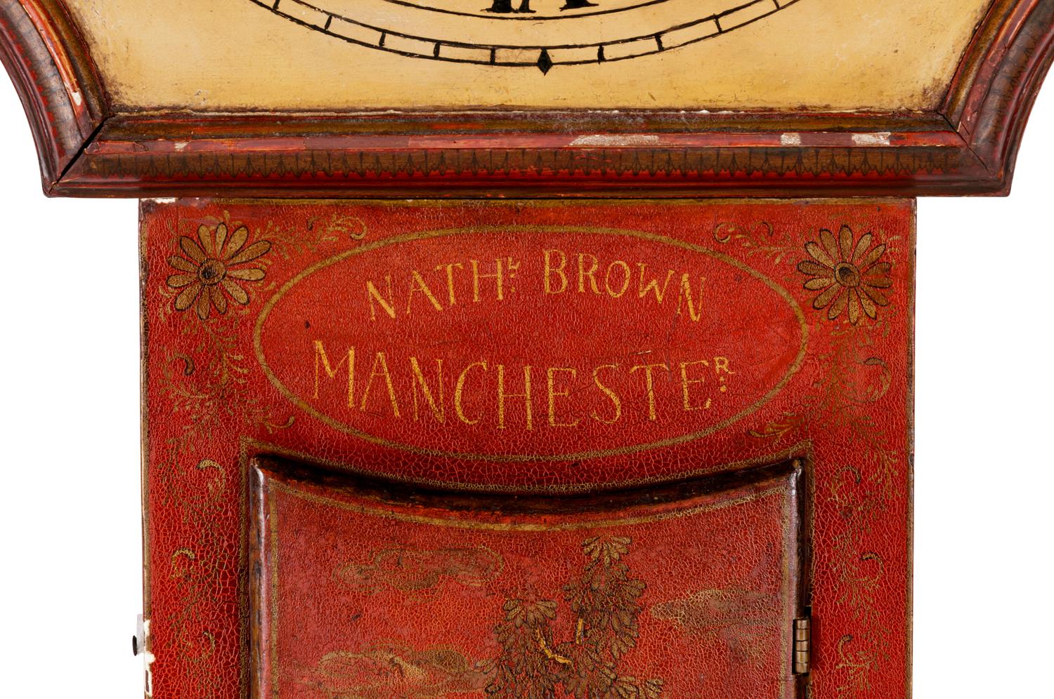 An English Painted Tavern Clock