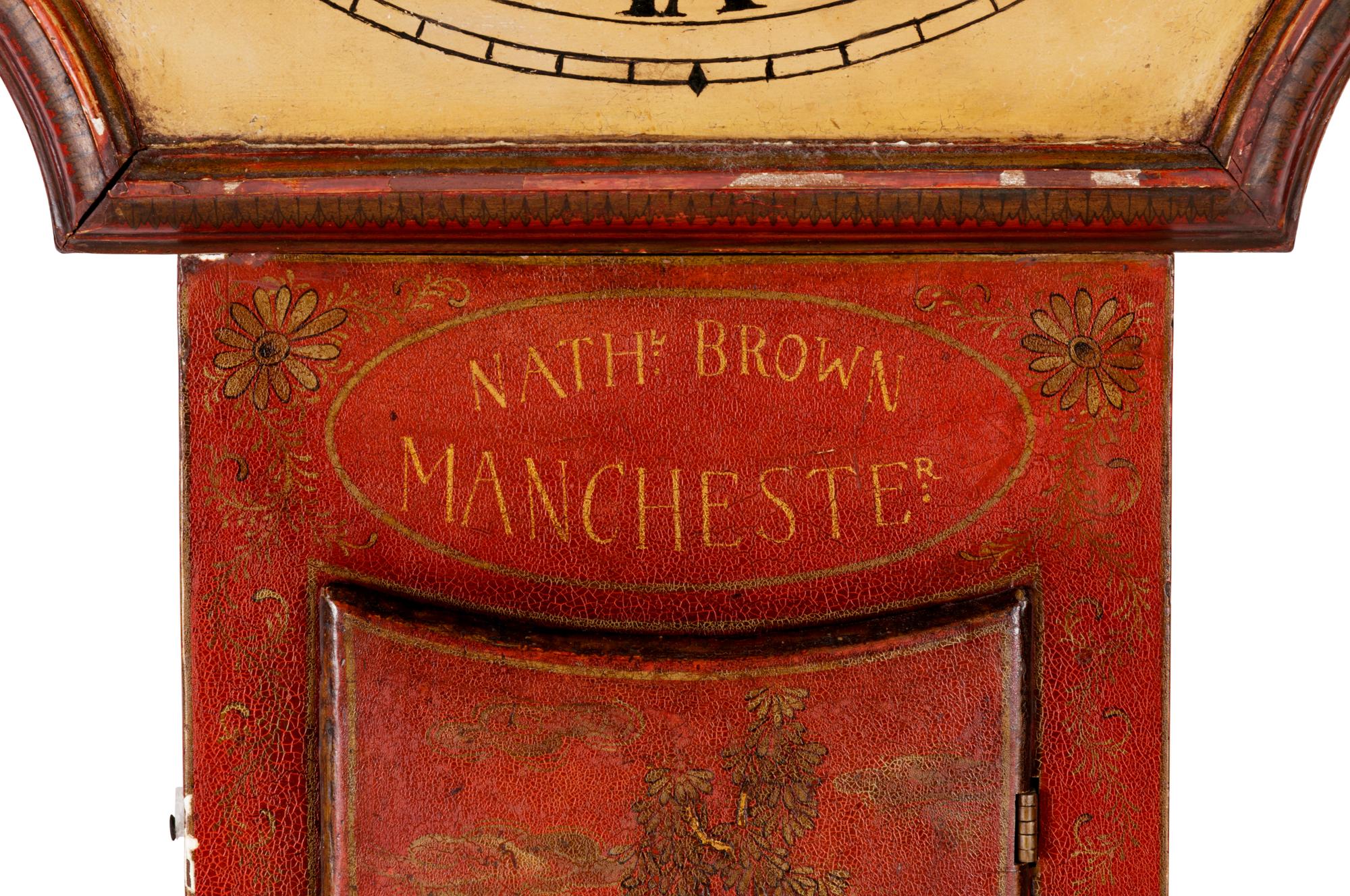 An English Painted Tavern Clock