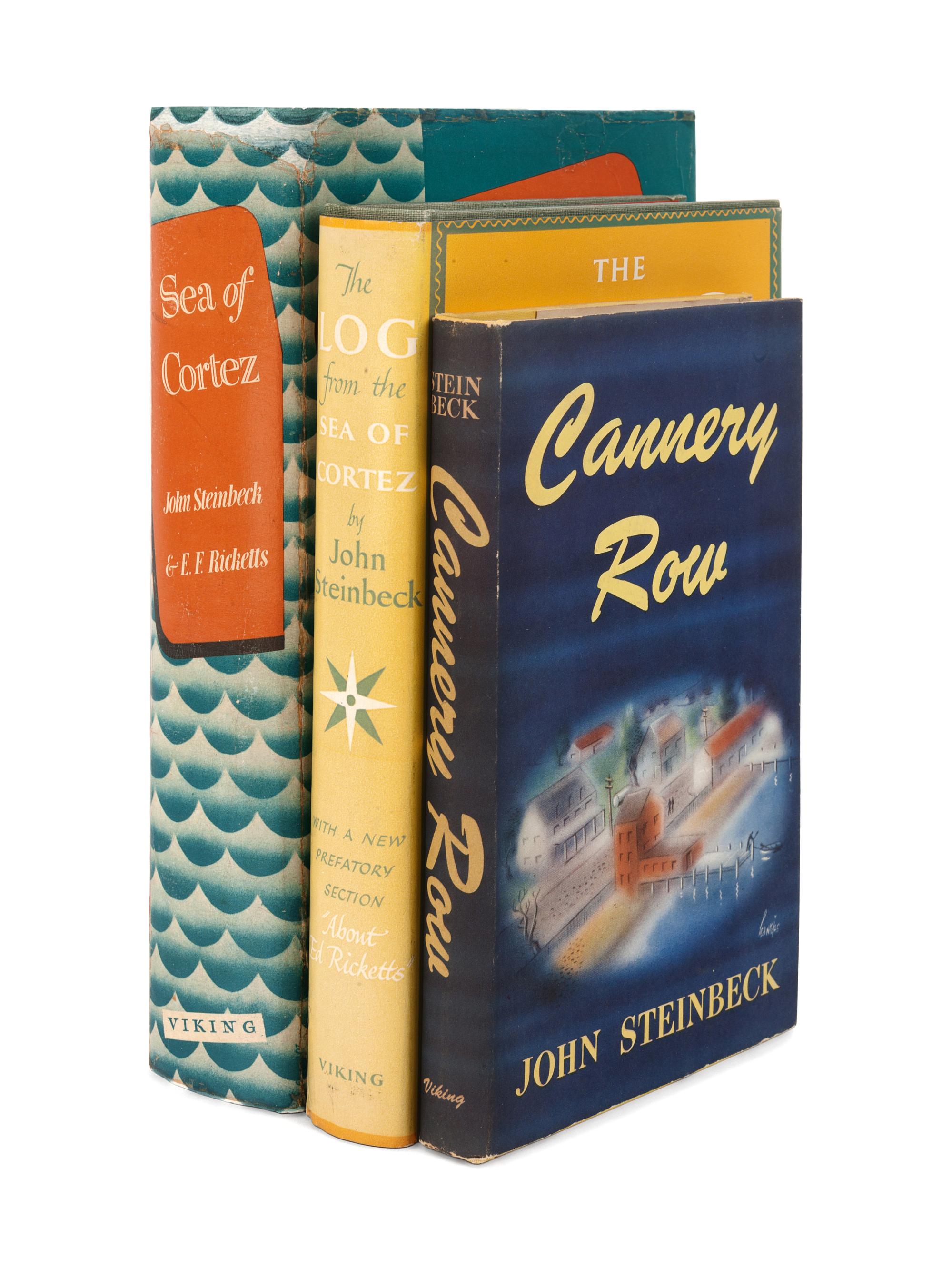 STEINBECK, John (1902-1968). A group of 3 works, comprising: