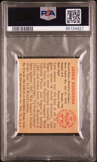 A 1950 Bowman Jackie Robinson Baseball Card No. 22 (PSA 2 GOOD)