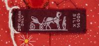 A Pair of Hermes Silk Ties,