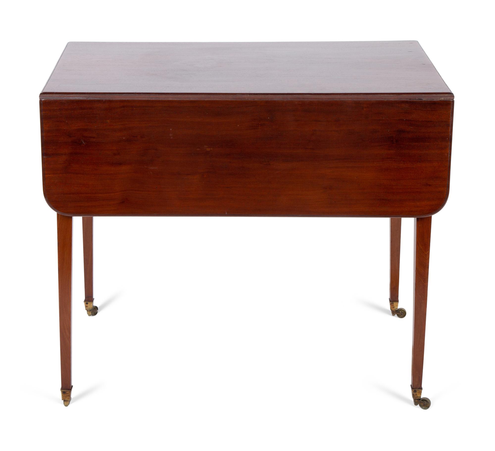 A George III Style Mahogany Pembroke Table — 20TH CENTURY