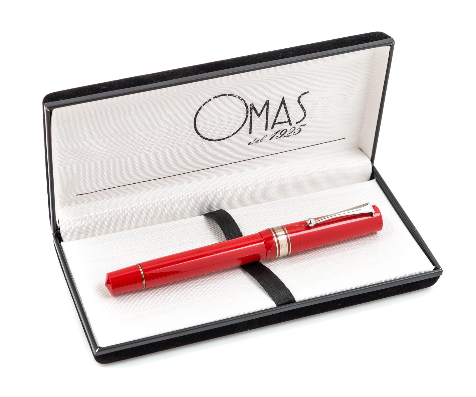 An Omas Ferrari: 348 Challenge Special Edition Fountain Pen