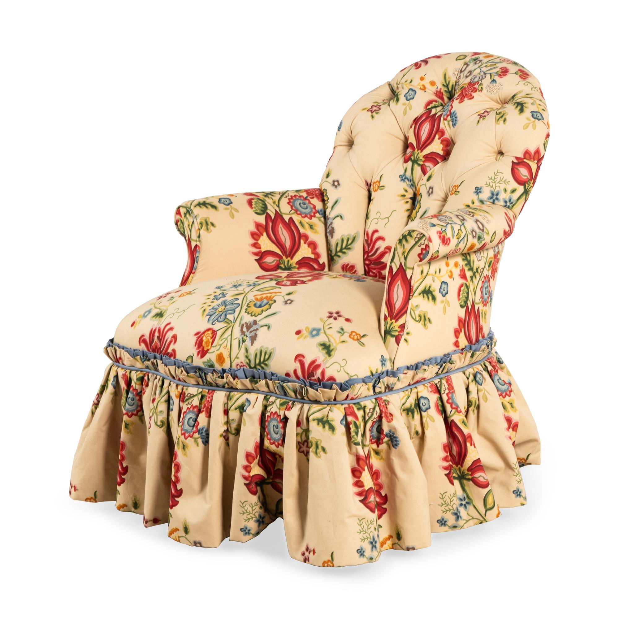 A Scalamandré Upholstered Armchair