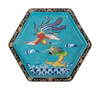 A Chinese Cloisonné Enamel Wine Set