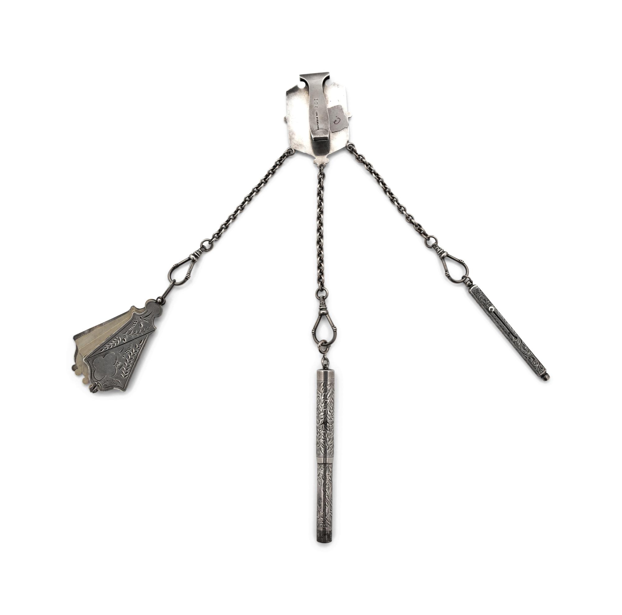 An American Silver Chatelaine
