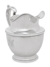 An American Silver Water Pitcher