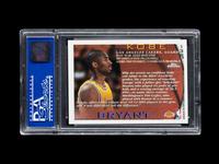 A 1996-97 Topps Chrome Refractor Kobe Bryant Rookie Basketball Card No. 138 (PSA 9 MINT)