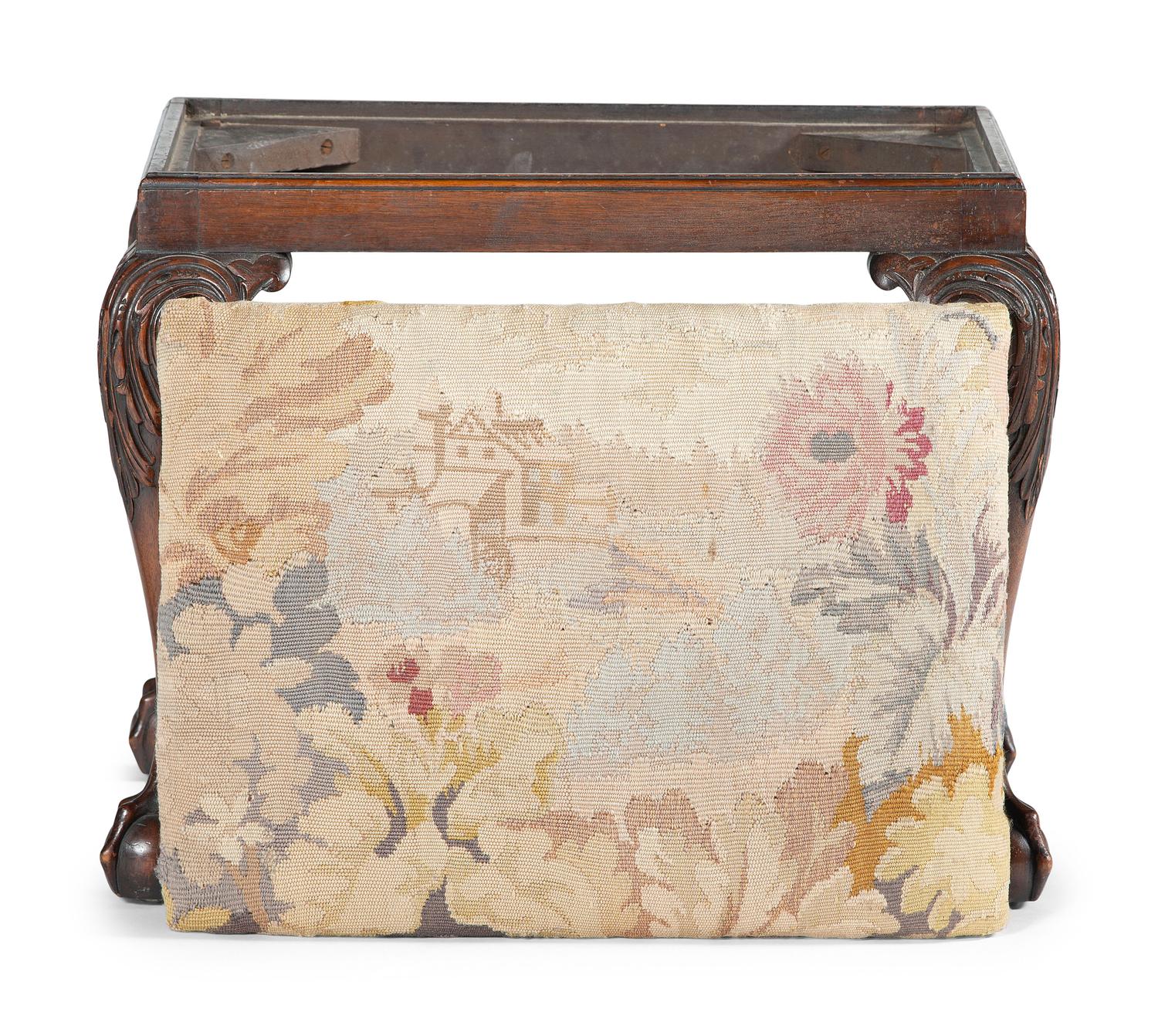 A George III Style Mahogany Stool