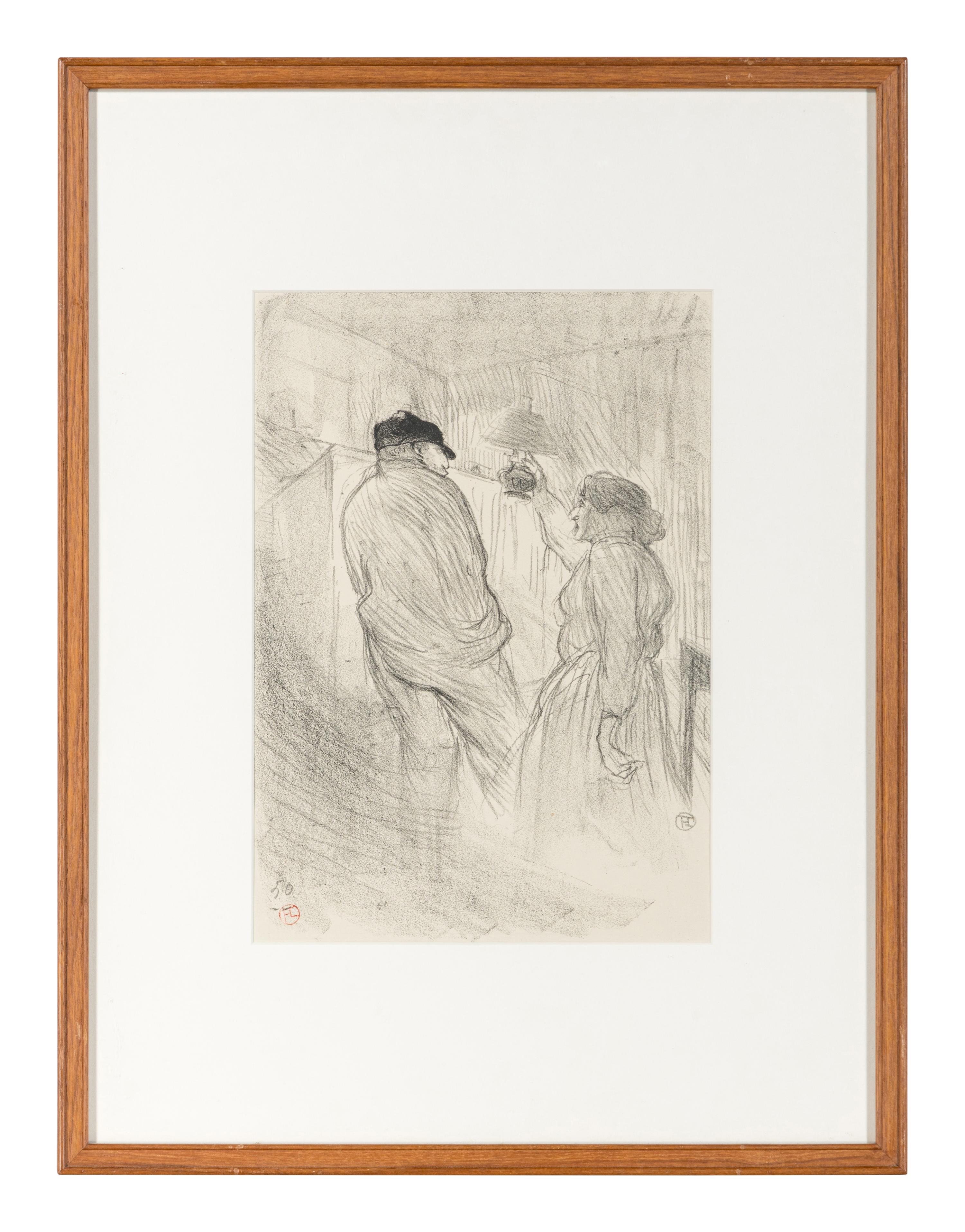 Au Théatre-Libre: Antoine dans 'L'inquiétude' ( L'Escarmouche edition), 1893