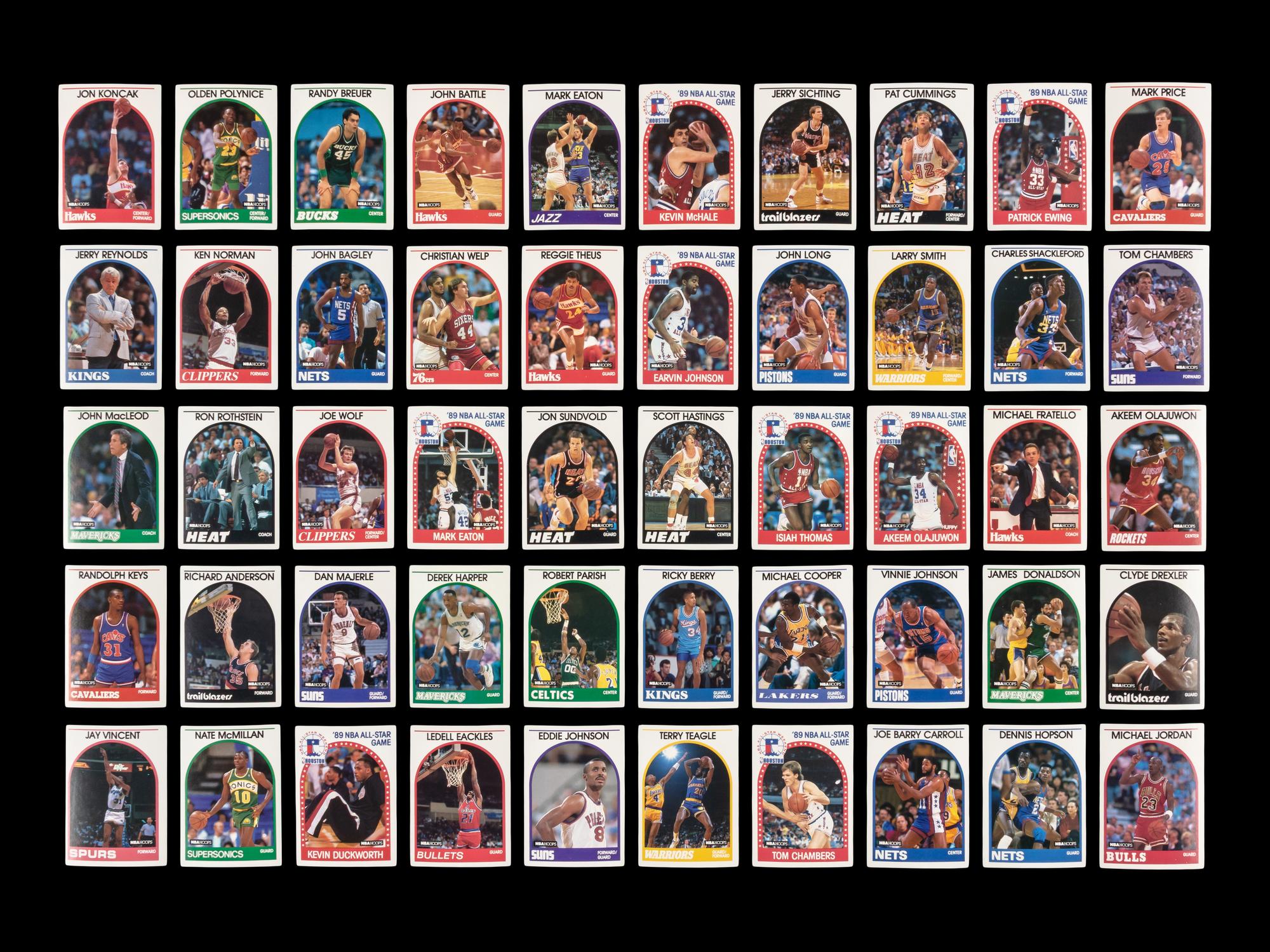 A Collection of Assorted Michael Jordan Basketball Cards