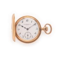 Patek Philippe, 18K Yellow Gold Half Hunter Case Pocket Watch, Circa 1906