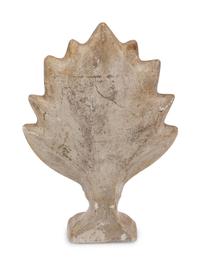 A Dutch Painted Plaster Ornament