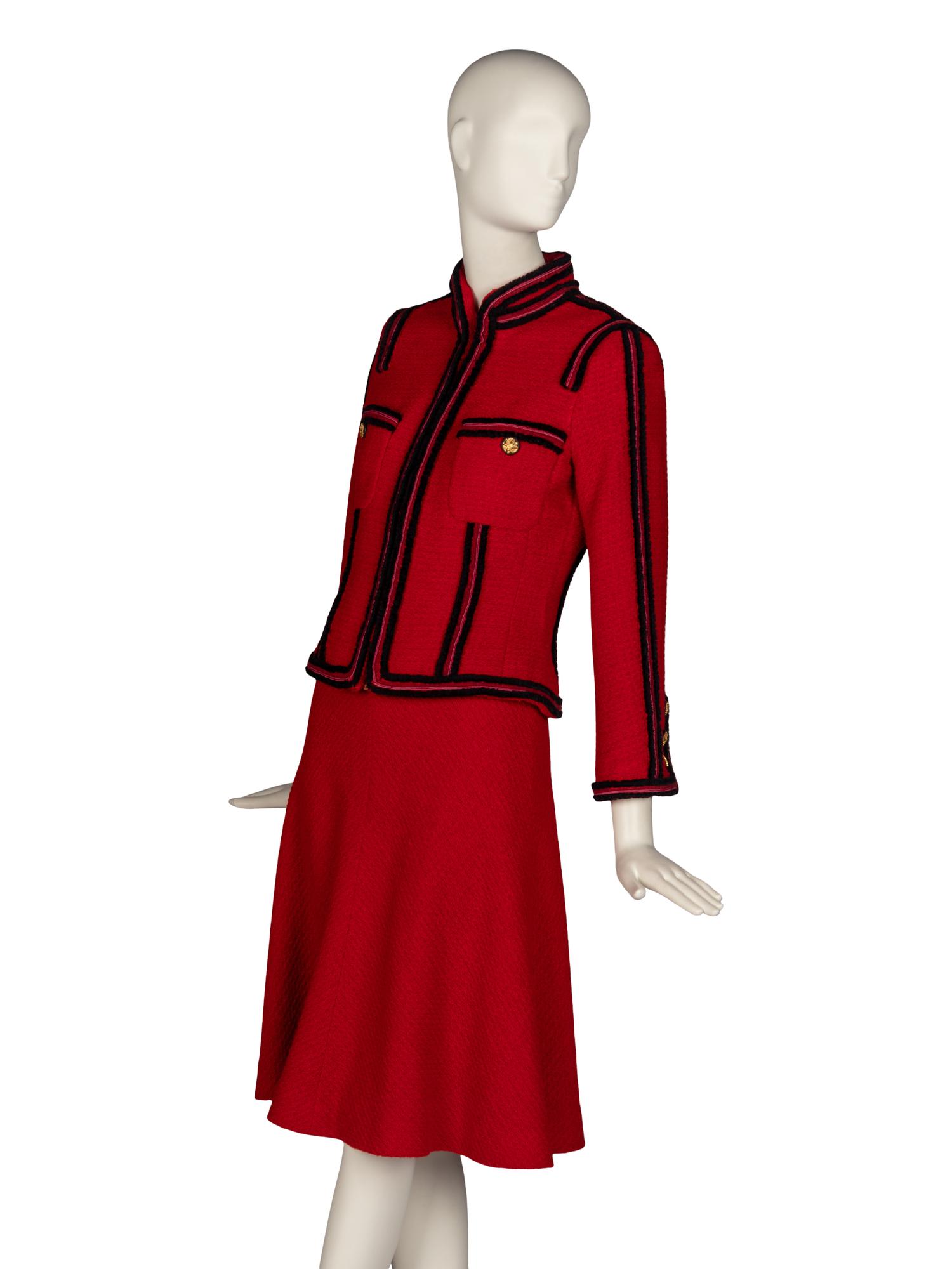 Exceptional Chanel Bouclé Skirt Suit