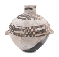 Mesa Verde Black-on-White Pottery Olla