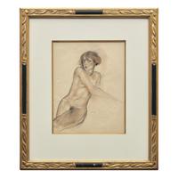 Édouard Chimot (French, 1880-1959) — Nude Study