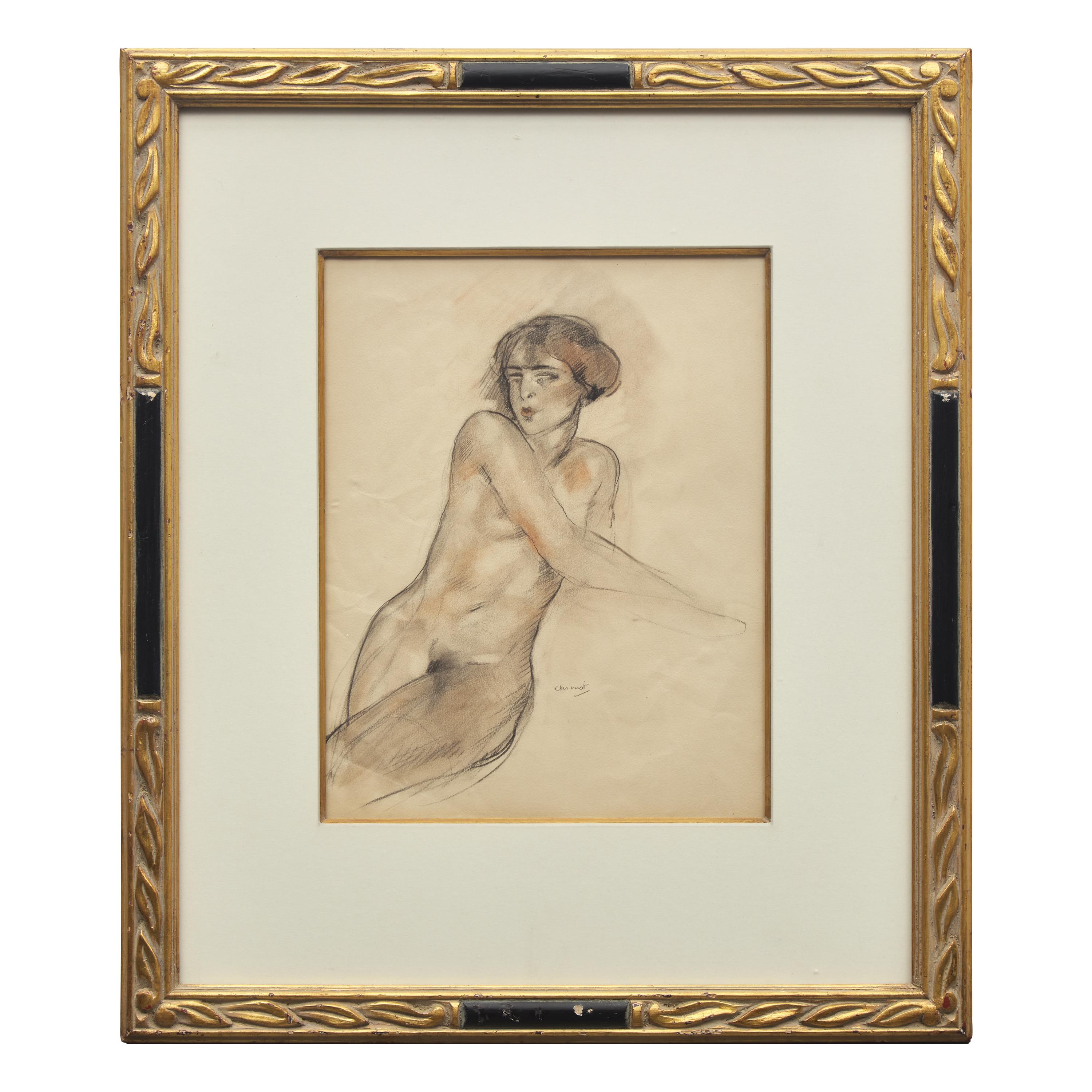 Édouard Chimot (French, 1880-1959) — Nude Study