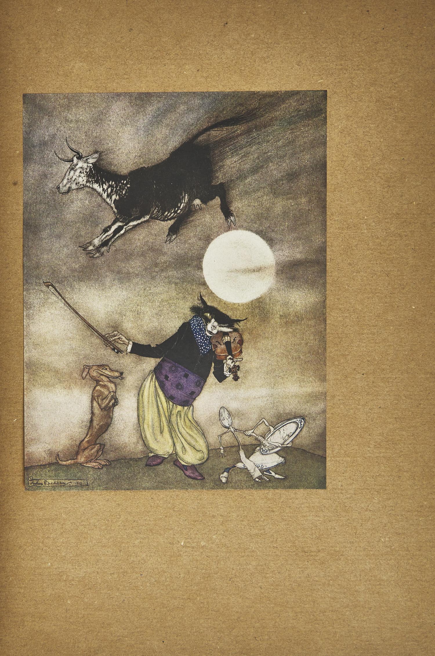 [Rackham, Arthur] Mother Goose The Old Nursery Rhymes