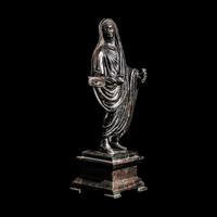 A Roman Bronze Togatus
