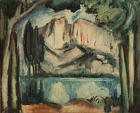 Paysage (Le lac)