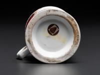 An Oil Cloth and Linolium Salesman's Occupational Shaving Mug