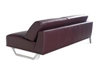 A Roche Bobois Leather-Upholstered Sectional Sofa
