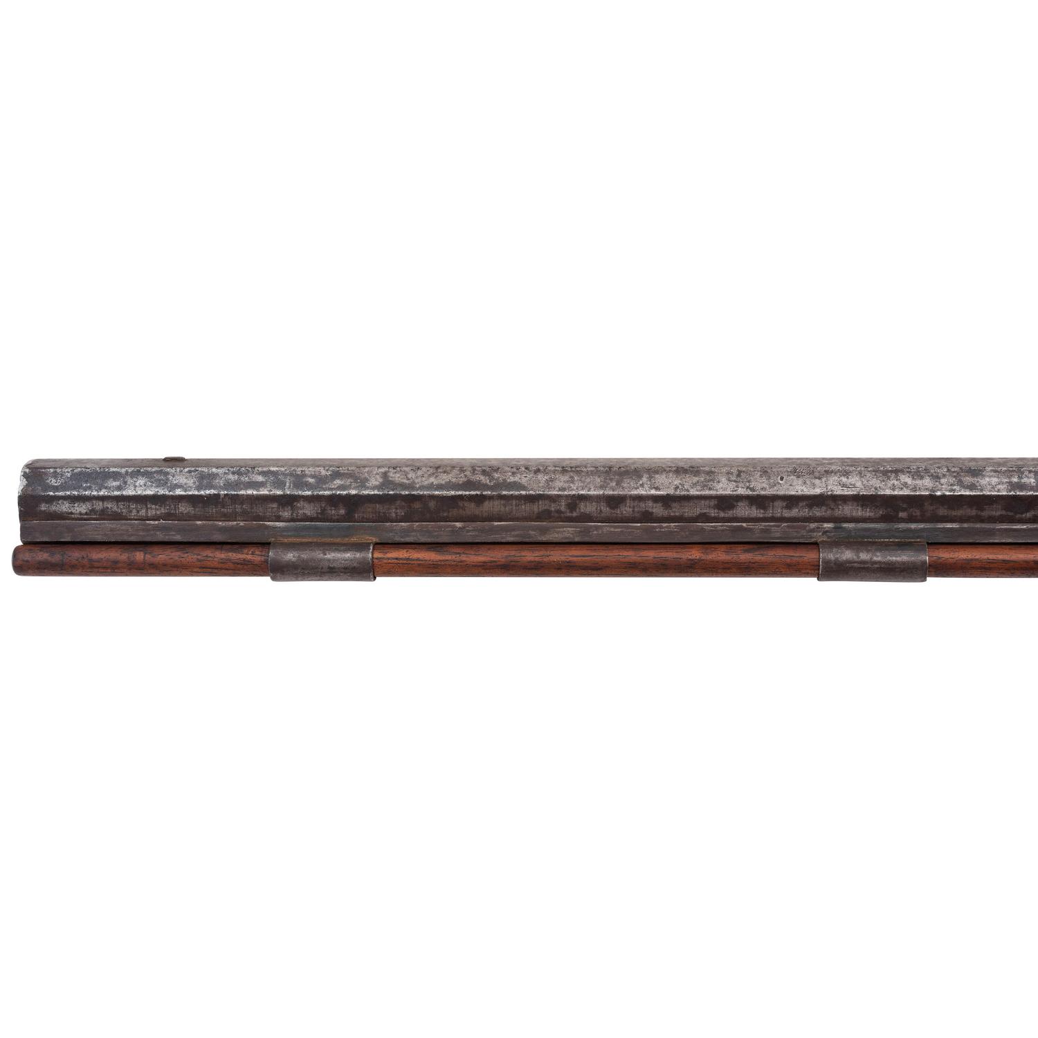 Restored Percussion Plains Rifle by Samuel Hawken