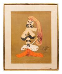 A group of three prints from Portraits Imaginaires