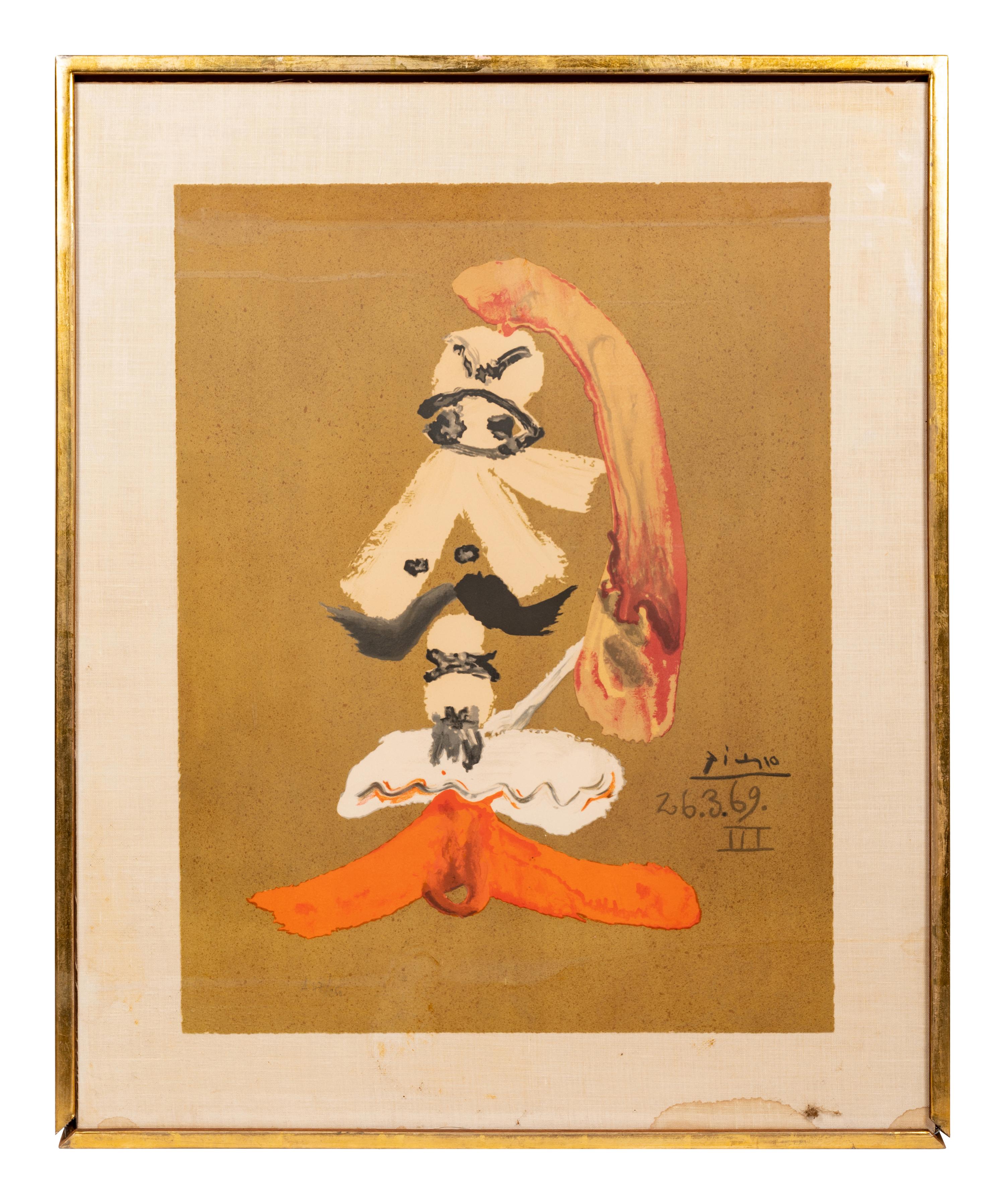 A group of three prints from Portraits Imaginaires