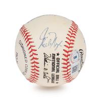 A Chicago Cubs Greats Signed Autograph Baseball (Beckett Authentication Services Letter),