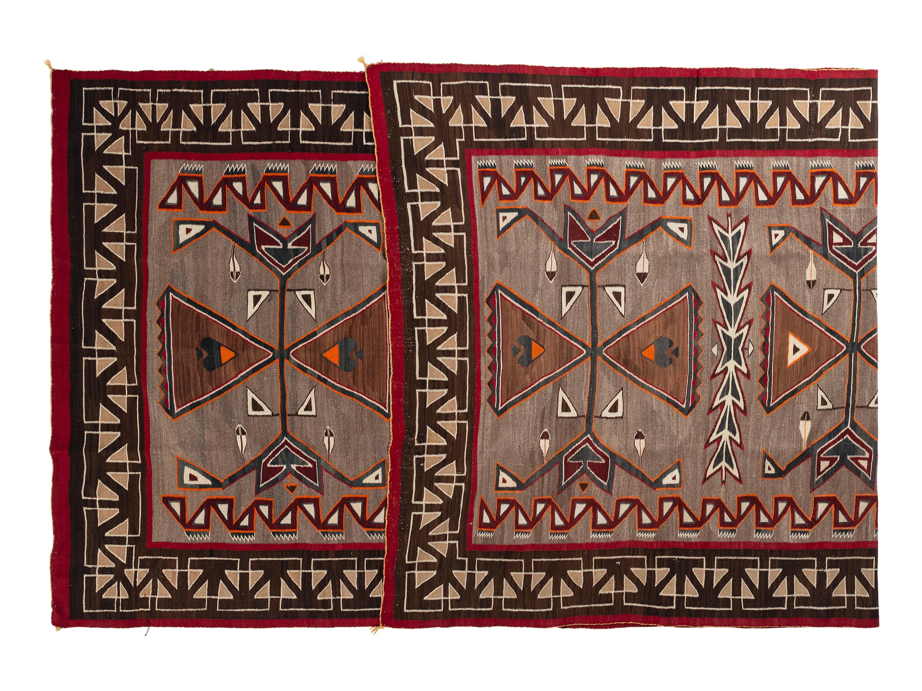 Navajo Teec Nos Pos Roomsize Weaving/ Rug