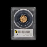 A 1929 Indian Head $2.50 Gold Coin [PCGS MS64+]