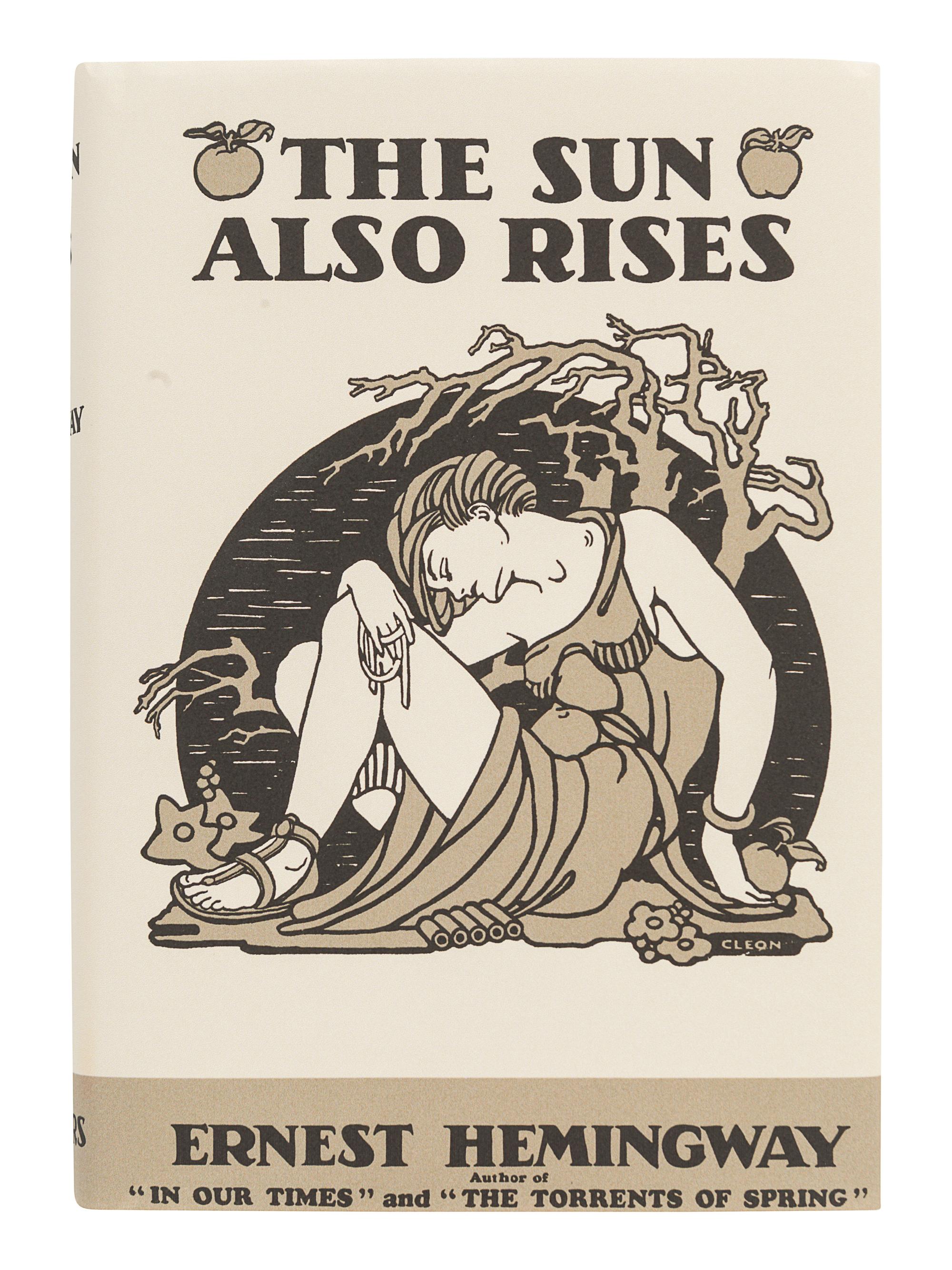 HEMINGWAY, Ernest (1899-1961). The Sun Also Rises . New York: Scribner's 1926.