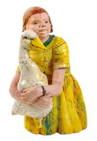California Garden Goose Girl,