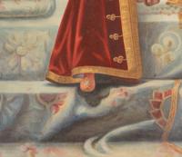A Continental Porcelain Plaque