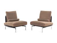 Pair of Diesis Lounge Chairs B&B Italia, Italy