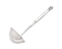 A Georg Jensen Louvre Centerpiece Bowl and an Associated Acorn Pattern Ladle